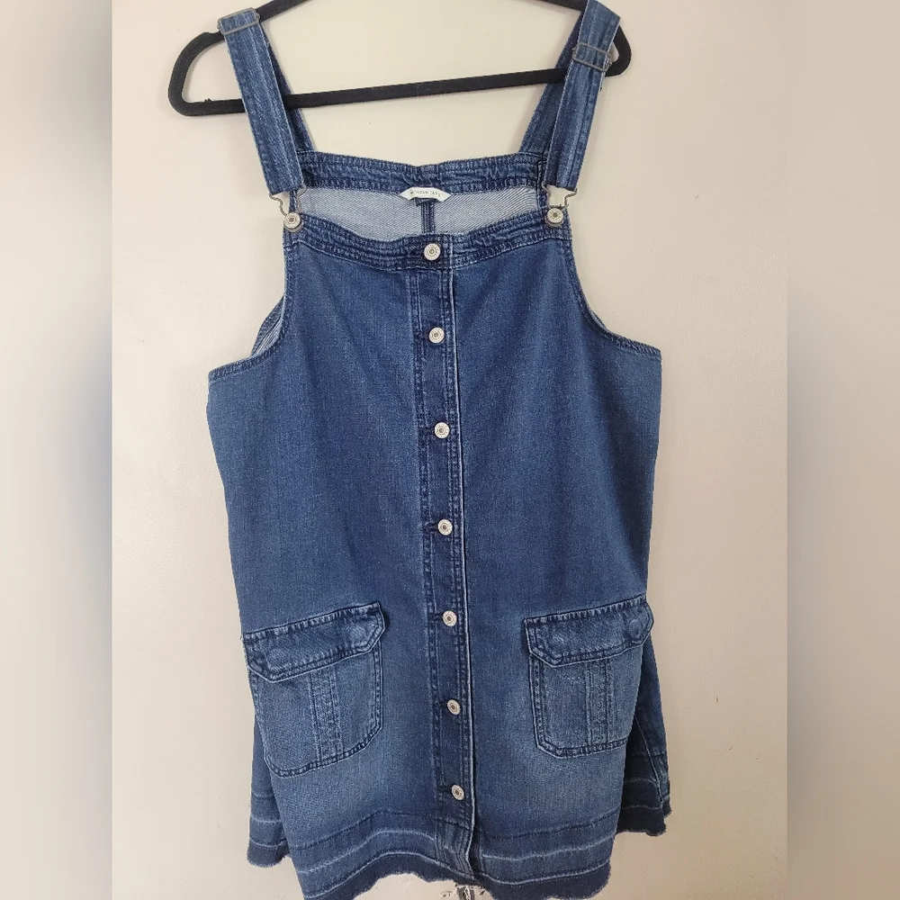 American Eagle Outfitters Blue Denim Top - Picture 2 of 7